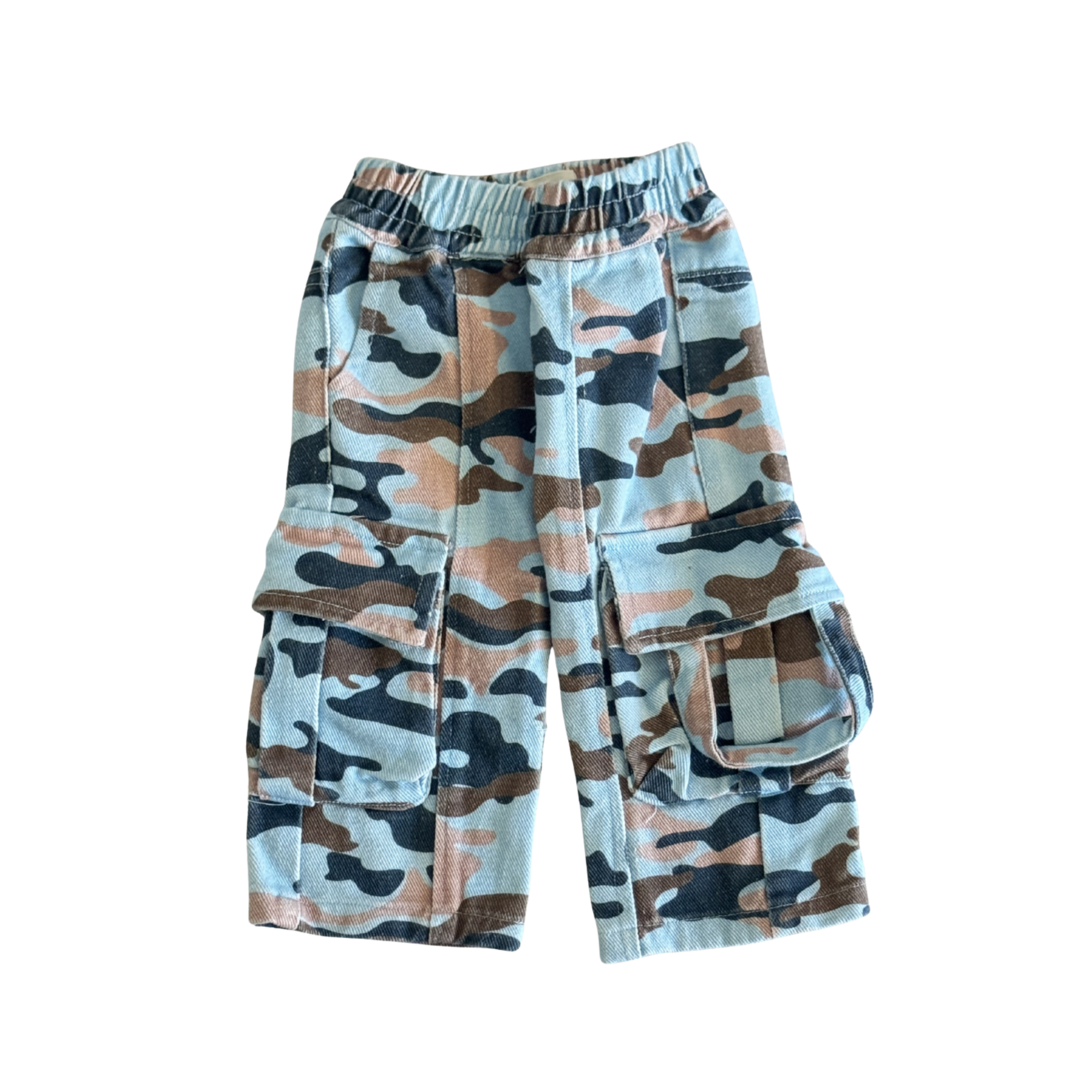 POSS & SOSS CAMO CARGO PANT - TIDE