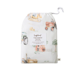 SNUGGLE HUNNY DIGGERS & TRACTORS ORGANIC COTTON QUILT COVER