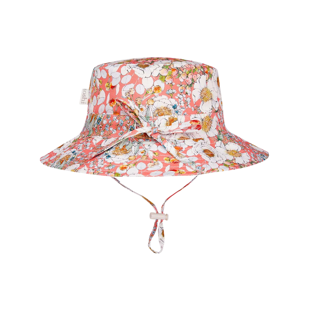 TOSHI PLAYTIME SUN HAT CLAIRE TEA ROSE