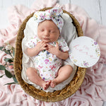 SNUGGLE HUNNY GRACIE GRACIE & JEWEL PINK REVERSIBLE MILESTONE CARDS
