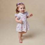 SNUGGLE HUNNY GRACIE SHORT SLEEVE DRESS