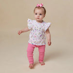 SNUGGLE HUNNY CANDY PANTS WITH FRILL
