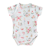 SNUGGLE HUNNY WHITE RABBIT SHORT SLEEVE BODYSUIT