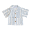 CINNAMON BABY BLUE SUMMER LINEN SHIRT