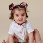 SNUGGLE HUNNY ICE CREAMS DRIBBLE BIB