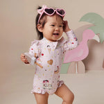 SNUGGLE HUNNY ICE CREAM FRILL SWIMSUIT