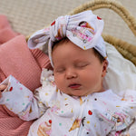 SNUGGLE HUNNY ICE CREAMS OVERSIZED BOW