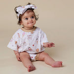 SNUGGLE HUNNY ICE CREAMS OVERSIZED ROMPER
