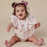 SNUGGLE HUNNY ICE CREAMS FRILL SNUGGLE BIB