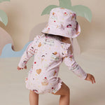 SNUGGLE HUNNY ICE CREAM SWIM HAT