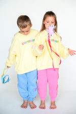 DEAR DARCY CHATTERBOX JUMPER - YELLOW