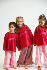 DEAR DARCY I'M LITERALLY JUST A KID LONG SLEEVE - RED