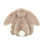 Jellycat Bashful Beige Bunny plush toy – soft beige stuffed bunny with long floppy ears, velvety fur, and cuddly design for babies, toddlers, and Jellycat collectors