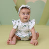SNUGGLE HUNNY EDEN SHORT SLEEVE ORGANIC DRESS