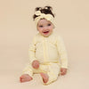 SNUGGLE HUNNY LEMON SORBET CONVERTIBLE ROMPER