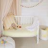 SNUGGLE HUNNY LEMON SORBET COT SHEET