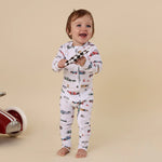 SNUGGLE HUNNY LITTLE RACERS SNUGGLESUIT CONVERTIBLE ROMPER