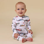 SNUGGLE HUNNY LITTLE RACERS SNUGGLESUIT CONVERTIBLE ROMPER