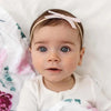SNUGGLE HUNNY LULLABY PINK VELVET BOW