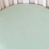 SNUGGLE HUNNY MINT COT SHEET