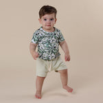 SNUGGLE HUNNY HONEYDEW ORGANIC SHORTS