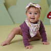 SNUGGLE HUNNY ISLA ORGANIC DRIBBLE BIB