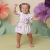 SNUGGLE HUNNY ISLA SHORT SLEEVE ORGANIC DRESS