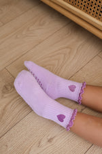 POSS & SOSS HEART SOCKS - TWILIGHT