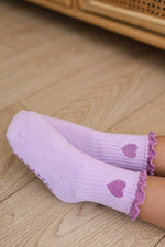 POSS & SOSS HEART SOCKS - TWILIGHT
