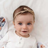 SNUGGLE HUNNY PEBBLE VELVET BOW