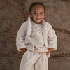 CINNAMON BABY TEDDY PANTS - CREAM