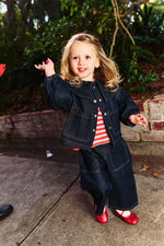 CUBBY WENDY DENIM SHIRT - MIDNIGHT