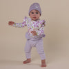 SNUGGLE HUNNY LAVENDER ORGANIC PANTS WITH FRILL