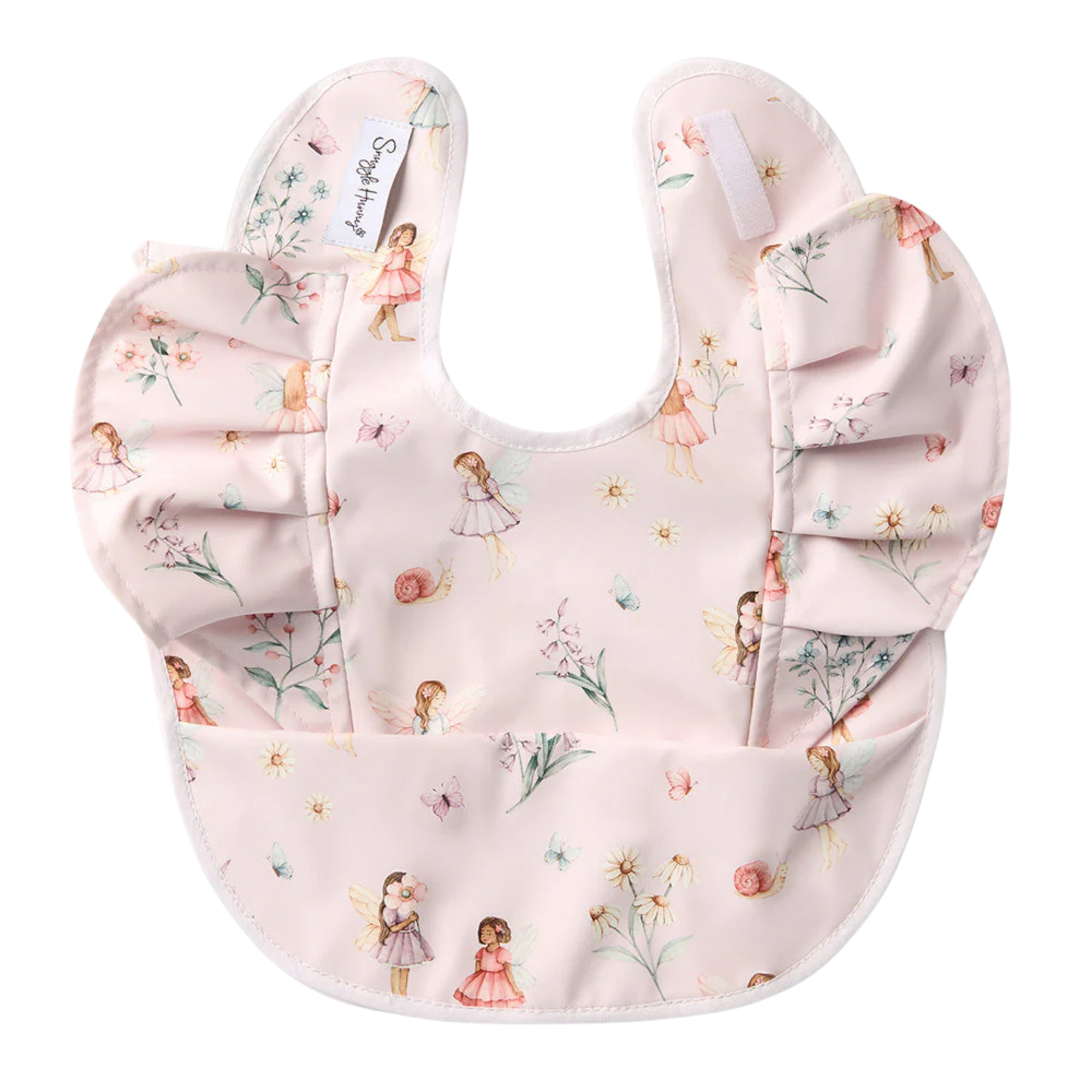 SNUGGLE HUNNY FAIRY DUST FRILL SNUGGLE BIB
