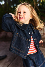 CUBBY WENDY DENIM SHIRT - MIDNIGHT