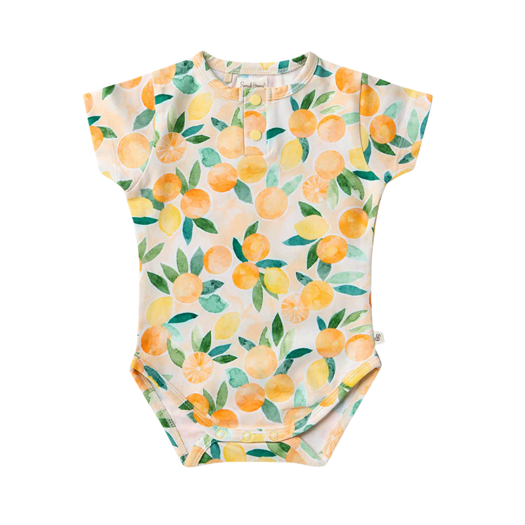 SNUGGLE HUNNY SUNNY CITRUS SHORT SLEEVE BODYSUIT