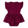 SNUGGLE HUNNY RASPBERRY SHORT SLEEVE DRESS