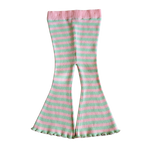 POSS & SOSS STRIPE FLARES - GARDEN PARTY