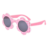 FRANKIE RAY BABY SUNGLASSES - DAISY / PINK CHECK