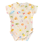 SNUGGLE HUNNY BEACH FUN SHORT SLEEVE BODYSUIT