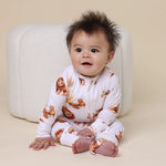 SNUGGLE HUNNY SNUGGLESUIT CONVERTIBLE ROMPER LION