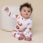 SNUGGLE HUNNY SNUGGLESUIT CONVERTIBLE ROMPER LION