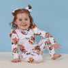 SNUGGLE HUNNY SNUGGLESUIT CONVERTIBLE ROMPER ROSEBUD