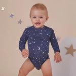 SNUGGLE HUNNY STARRY NIGHT LONG SLEEVE BODYSUIT