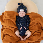 SNUGGLE HUNNY STARRY NIGHT LONG SLEEVE BODYSUIT