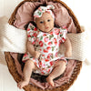 SNUGGLE HUNNY STRAWBERRY SHORT SLEEVE  DRESS