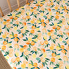 SNUGGLE HUNNY SUNNY CITRUS FITTED COT SHEET