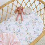 SNUGGLE HUNNY SWEET SWALLOWS BASSINET SHEET/CHANGE PAD COVER
