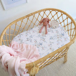 SNUGGLE HUNNY SWEET SWALLOWS BASSINET SHEET/CHANGE PAD COVER
