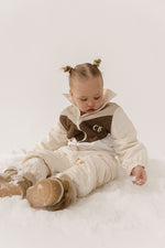 CINNAMON BABY SNOW SUIT - SAND